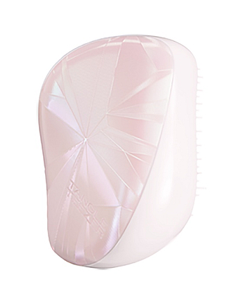 Tangle Teezer Compact Styler Smashed Holo Pink - Расческа для волос, цвет розовый/белый - hairs-russia.ru